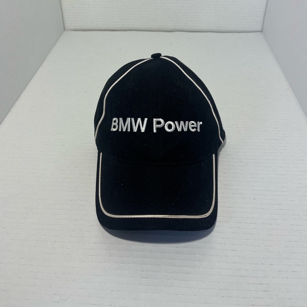 BMW Power BMW Lifestyle Adjustable Black Cap